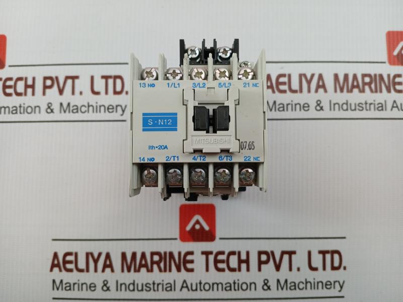 Mitsubishi Magnetic Contactor 20A Ac400V S-n12