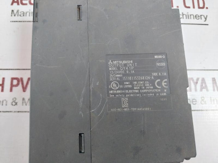 Mitsubishi Melsec-q Qy41P Output Unit Module 12/24Vdc 0.1A 5Vdc 0.11A