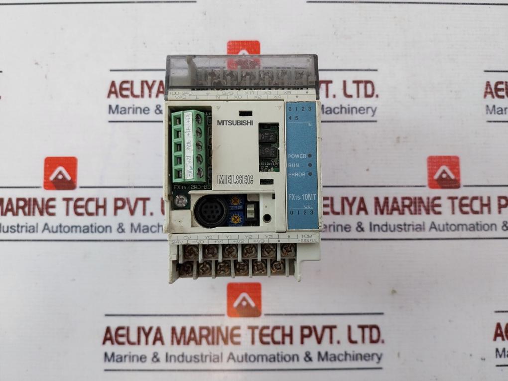 Mitsubishi Melsec FX1S-10MT-ESS/UL Digital I/O Unit Module 100-240Vac 50/60Hz