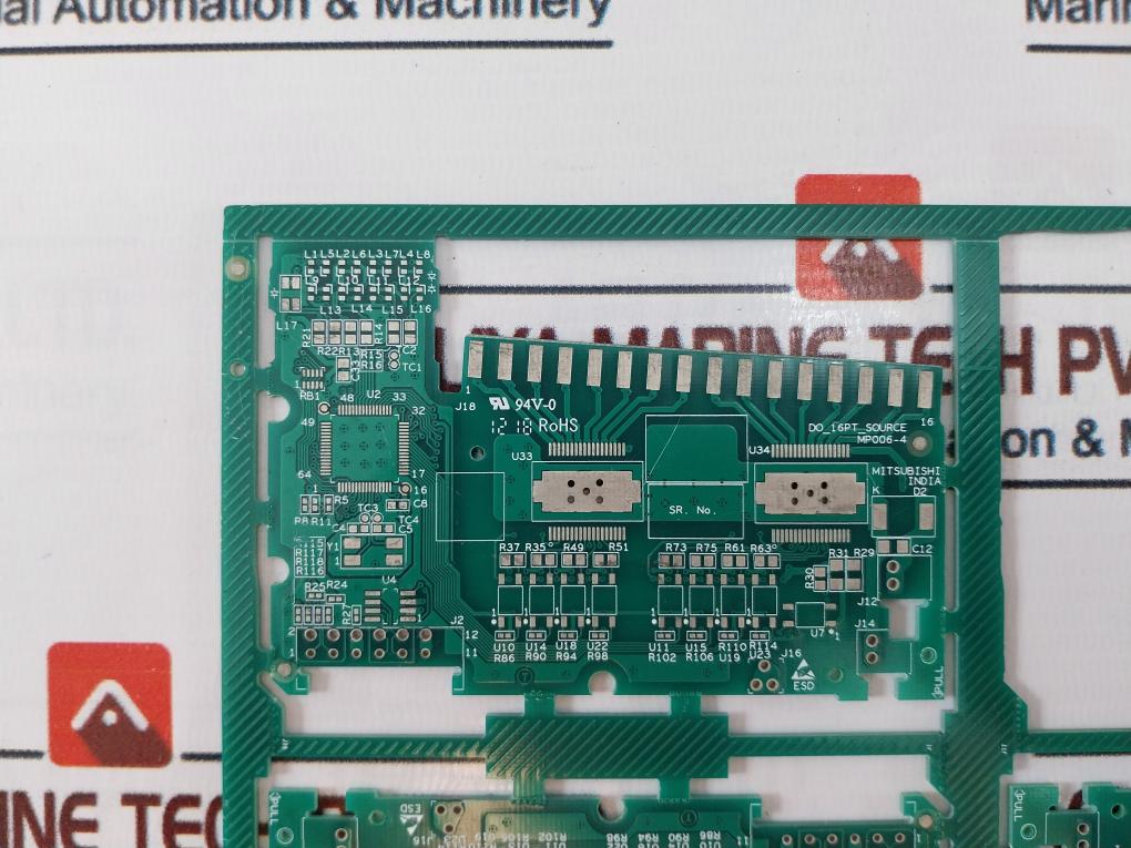 Mitsubishi Mp006-4 Printed Circuit Board 94V