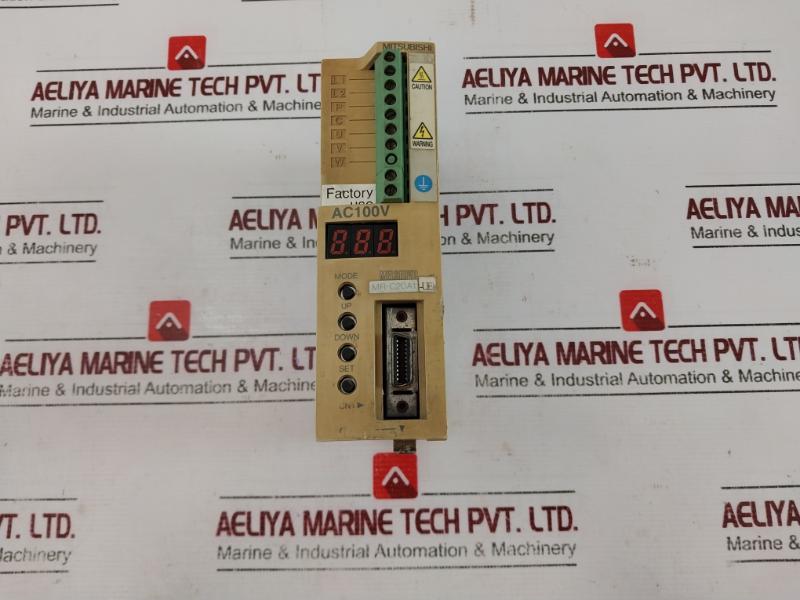 Mitsubishi Mr-c20A1-ue Ac Servo Driver 200W 100-120V 50Hz Bc335U381