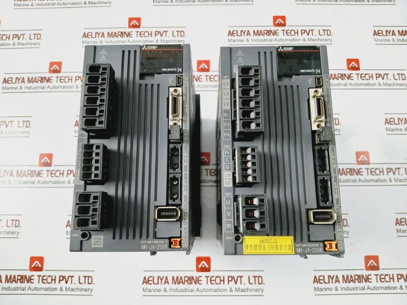 Mitsubishi Mr-j4-200B Digital Ac Servo Amplifier For Motor Power 3Ac200-240V