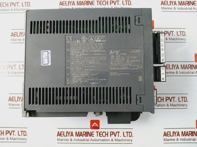 Mitsubishi Mr-j4-350B Digital Ac-servo Amplifier For Motor Power 3Ac200-240V