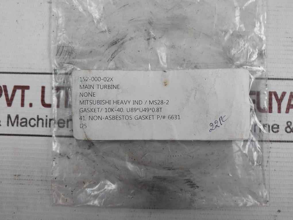 Mitsubishi Ms28-2 Non-asbestos Gasket 152-000-02X