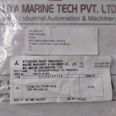 Mitsubishi Ms28-2 O-ring For Piston Valve N23-45K-1030-43