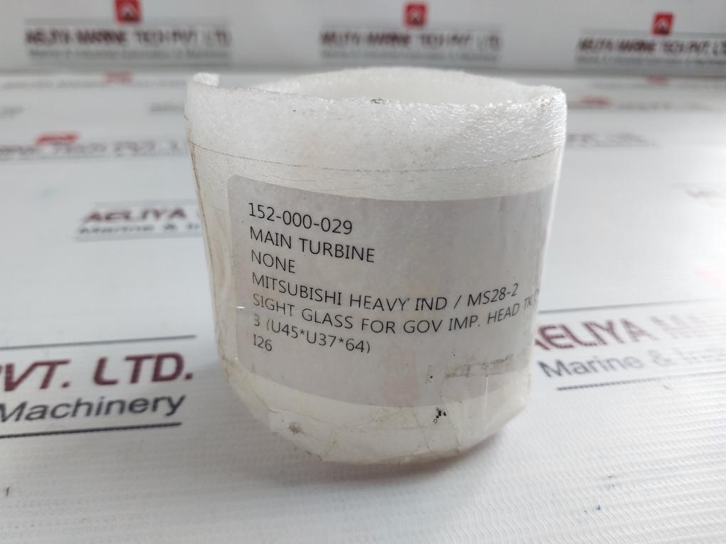 Mitsubishi Ms28-2 Sight Glass For Gov Imp. Head Tk O-flow