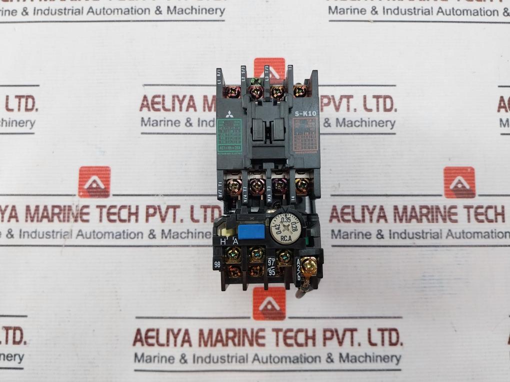 Mitsubishi Mso-k10 Magnetic Switch Contactor With Overload Relay Th-k12Ab