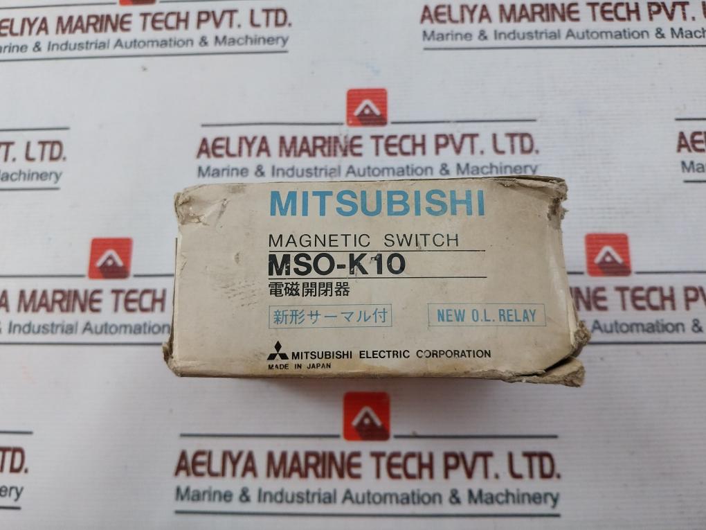 Mitsubishi Mso-k10 Magnetic Switch Contactor With Overload Relay Th-k12Ab