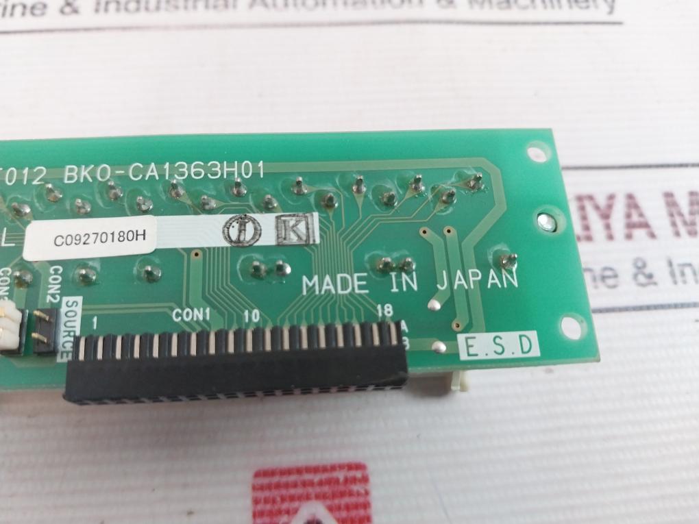 Mitsubishi Mt012 Bko-ca1363H01 Terminal Circuit Board