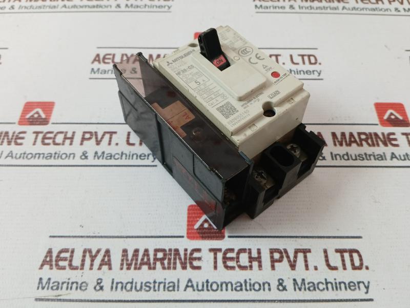 Mitsubishi Nf30-cs Circuit Breaker 5A 2-pole 500V 50/60Hz