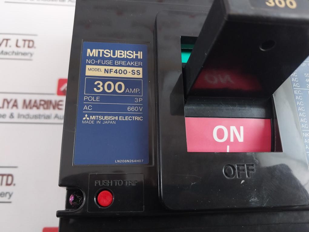 Mitsubishi Nf400-ss No-fuse Circuit Breaker Ac 660V