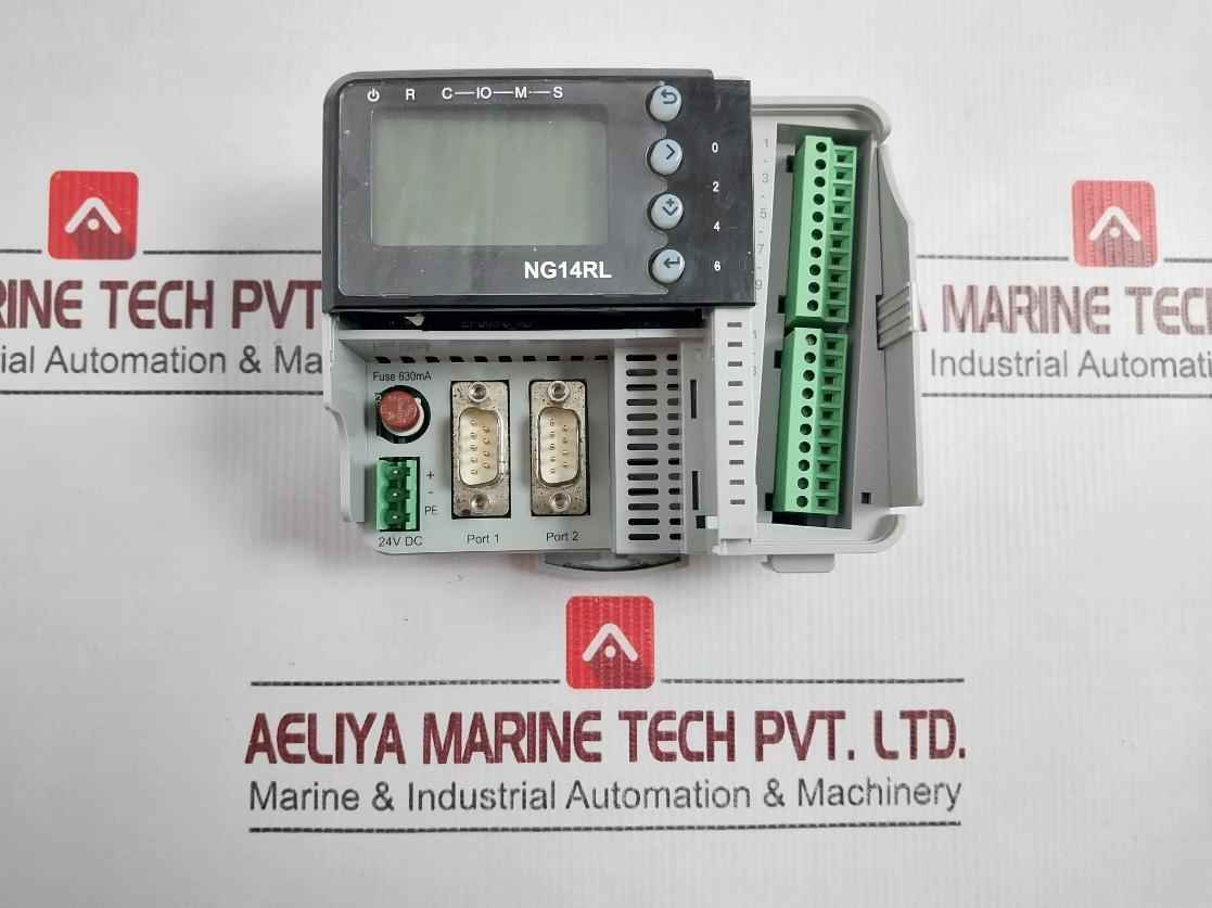 Mitsubishi Ng14rl Programmable Controller 24vdc, 0.4a Max Base 8 Di+6ro+vaw