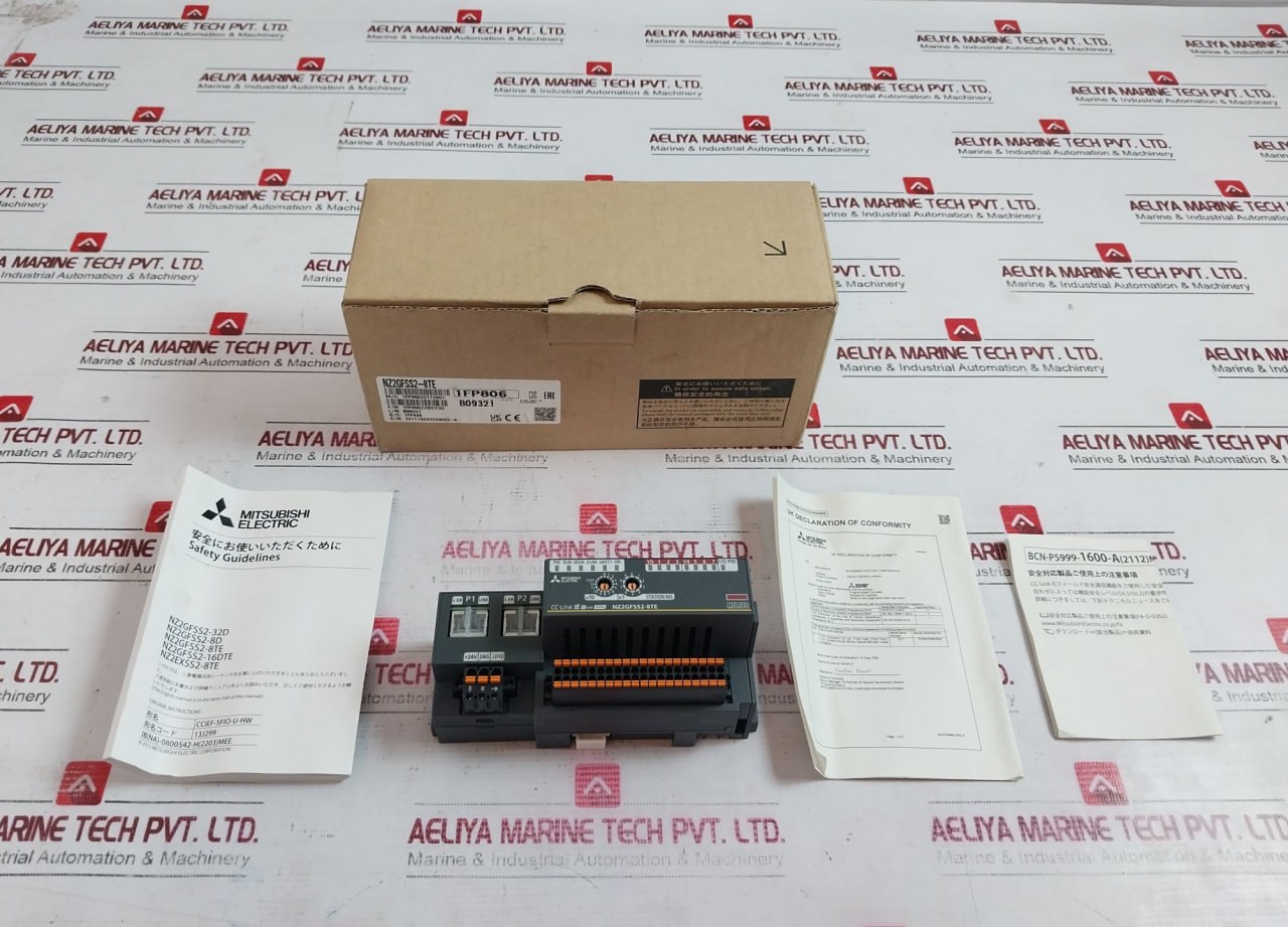 Mitsubishi Nz2Gfss2-8Te Cc-link Ie Field Safety Remote Digital Output Module