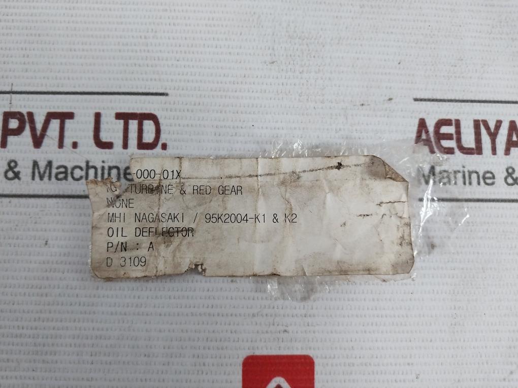 Mitsubishi Oil Deflector Set For Pinion Side N25-56K-d123-p, 7D627001