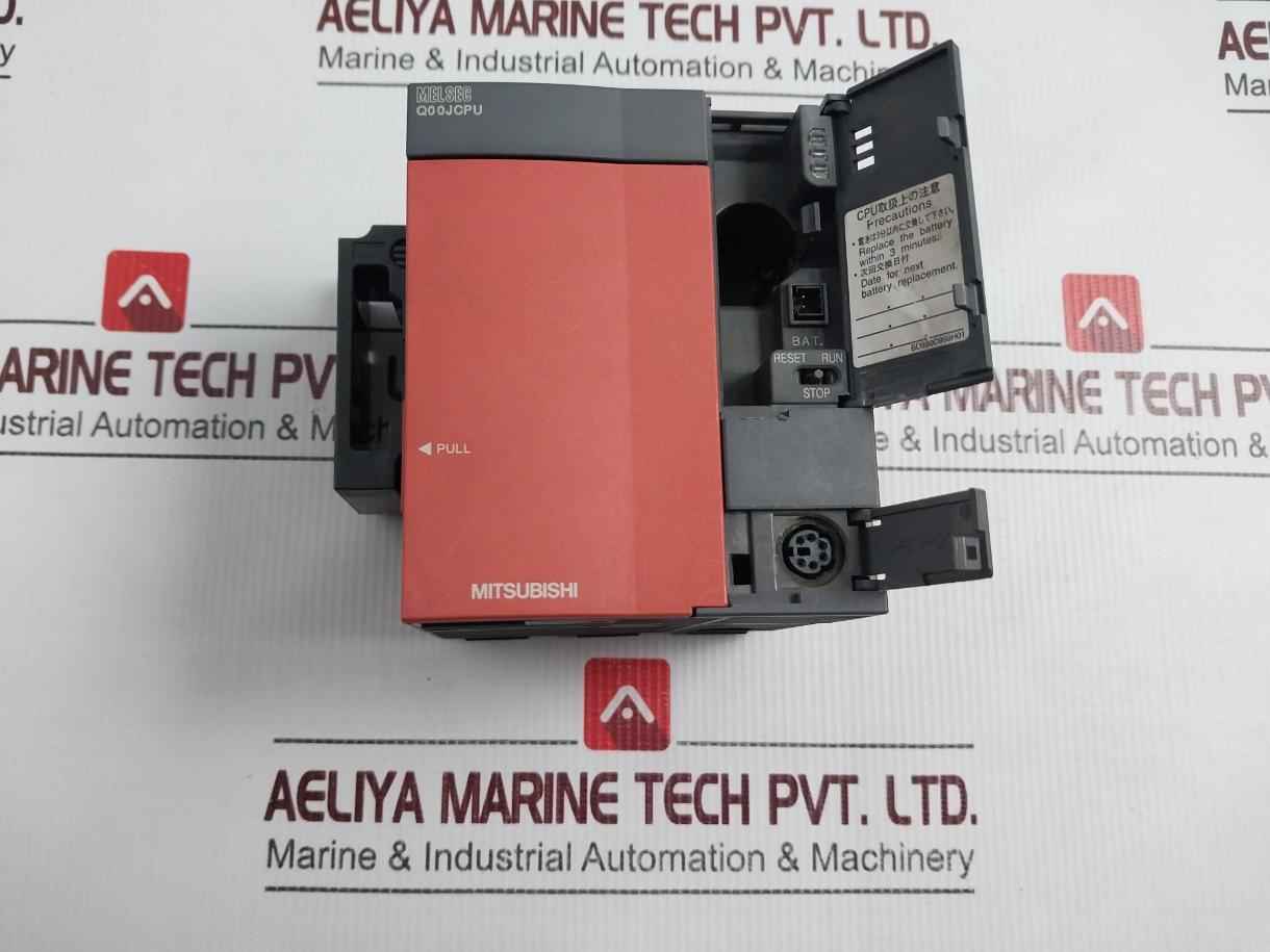 Mitsubishi Q00jcpu Power Supply And Cpu Module 100-240vac 50/60hz