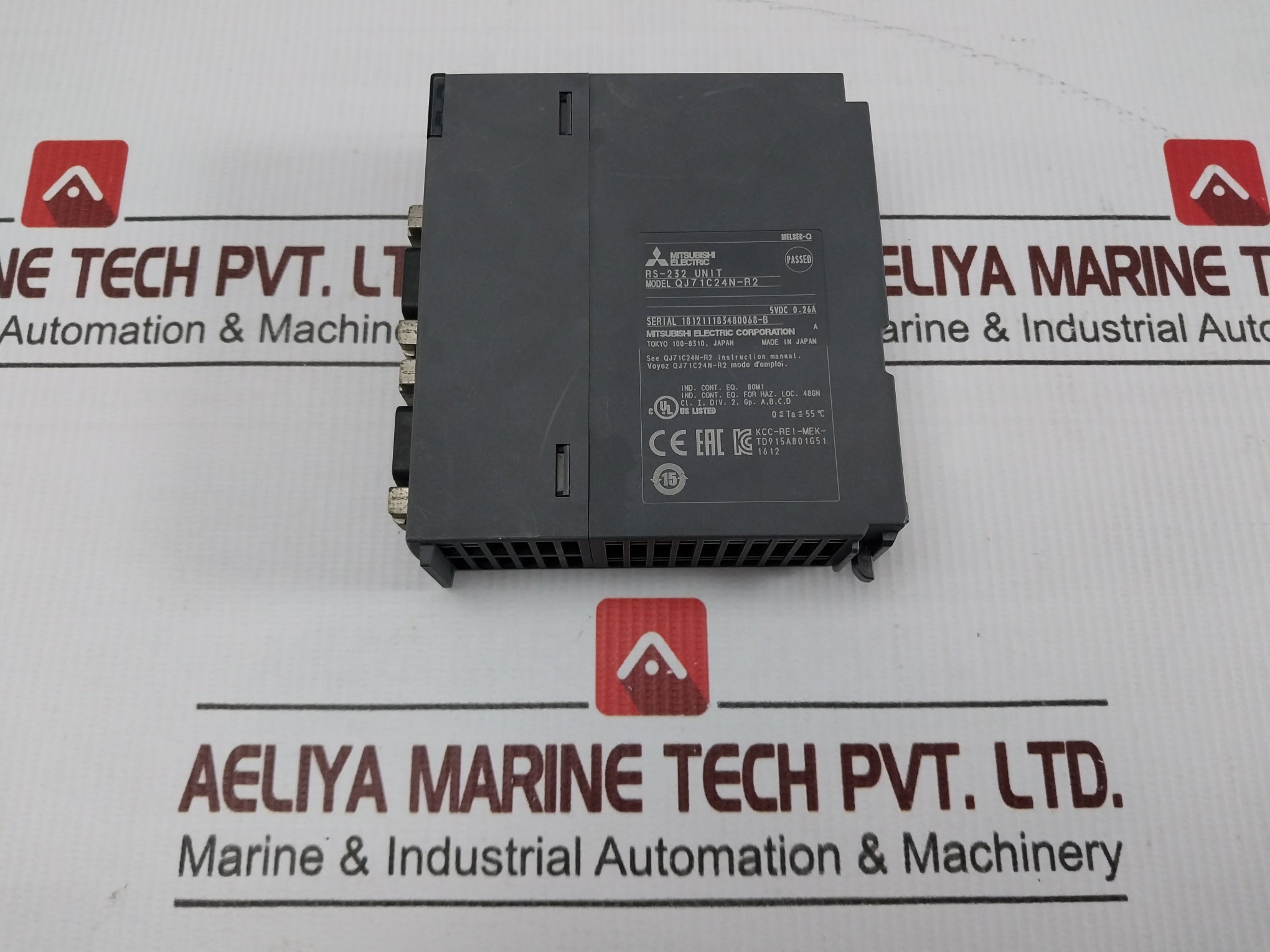 Mitsubishi Q38b Melsec-q Plc System Q00cpu Qx41 Qy41p Qd62e Base Unit 5vdc 0.07a
