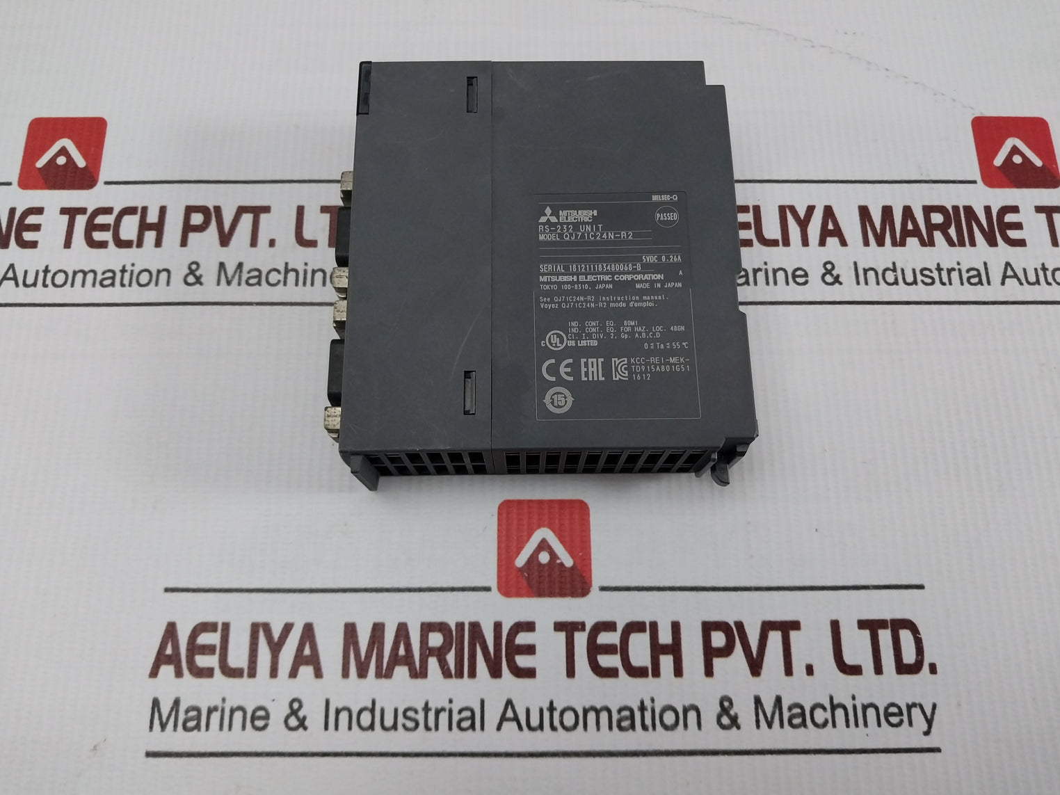 Mitsubishi Q38b Melsec-q Plc System Q00cpu Qx41 Qy41p Qd62e Base Unit 5vdc 0.07a