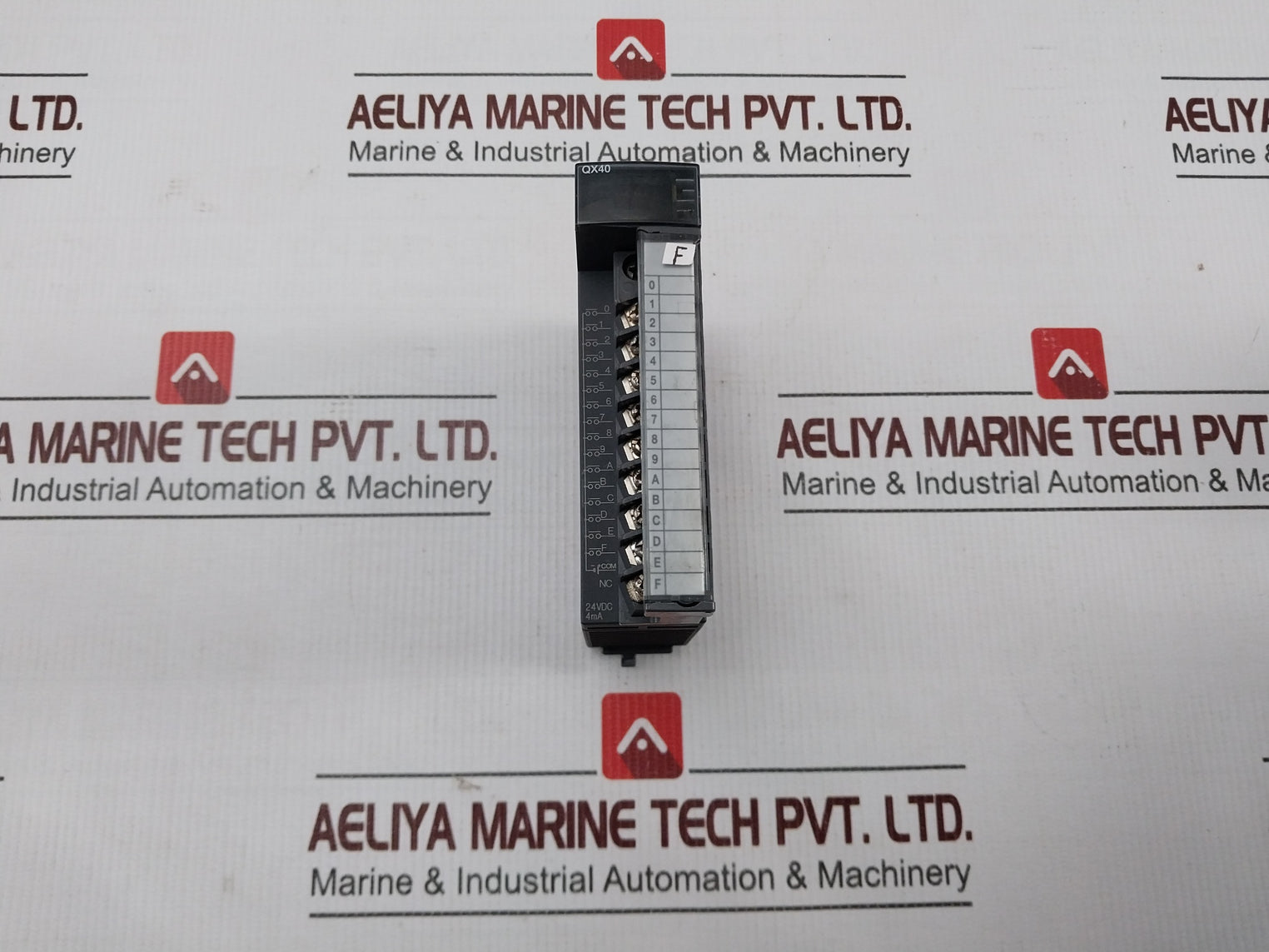 Mitsubishi Q38b Melsec-q Plc System Q00cpu Qx41 Qy41p Qd62e Base Unit 5vdc 0.07a