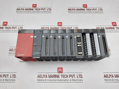 Mitsubishi Q38b Melsec-q Plc System Q00cpu Qx41 Qy41p Qd62e Base Unit 5vdc 0.07a