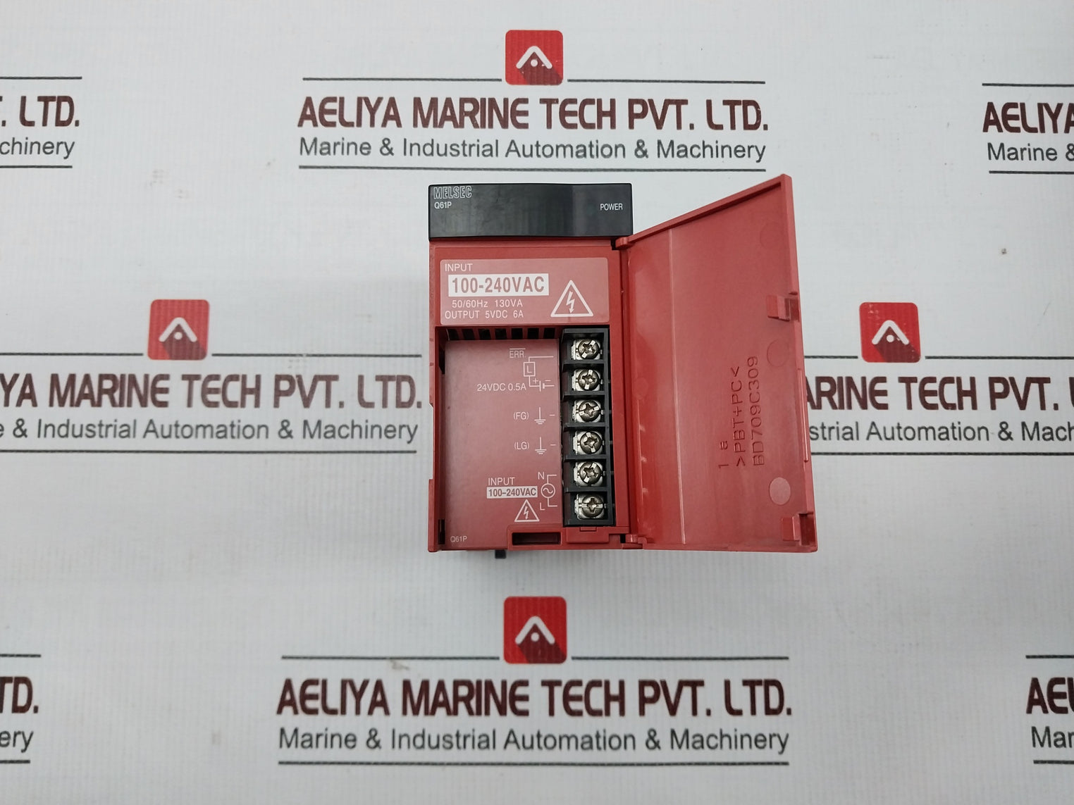 Mitsubishi Q38b Melsec-q Plc System Q00cpu Qx41 Qy41p Qd62e Base Unit 5vdc 0.07a