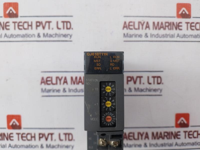 Mitsubishi Qj61Bt11N Plc Q Series Cc-link Master/Local Module 5Vdc Melsec-q