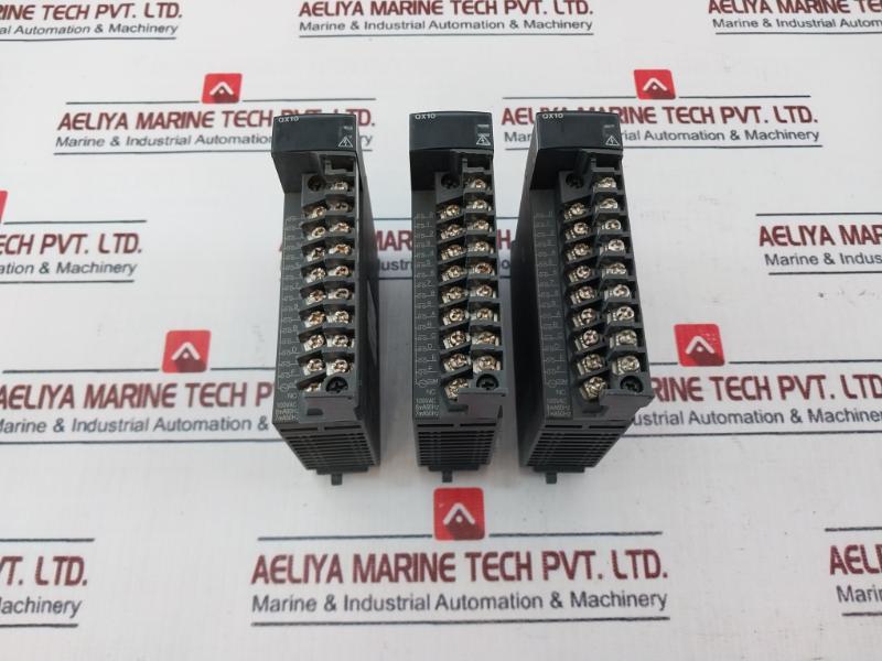 Mitsubishi Qx10 Plc I/O Module For Use With Melsec Q Series 100Vac 7Ma 50Hz