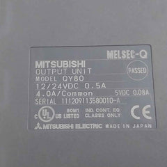Mitsubishi Qy80 Output Unit 4.0a/common 5vdc 0.08a Class 2 Only