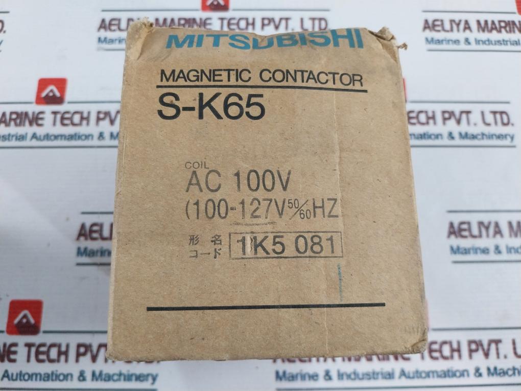 Mitsubishi S-k65 Magnetic Contactor 50/60Hz