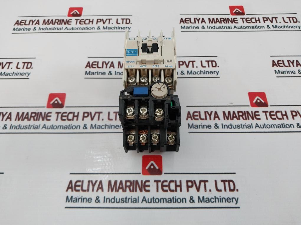 Mitsubishi S-n11 Magnetic Contactor 20A 100-110V 60Hz