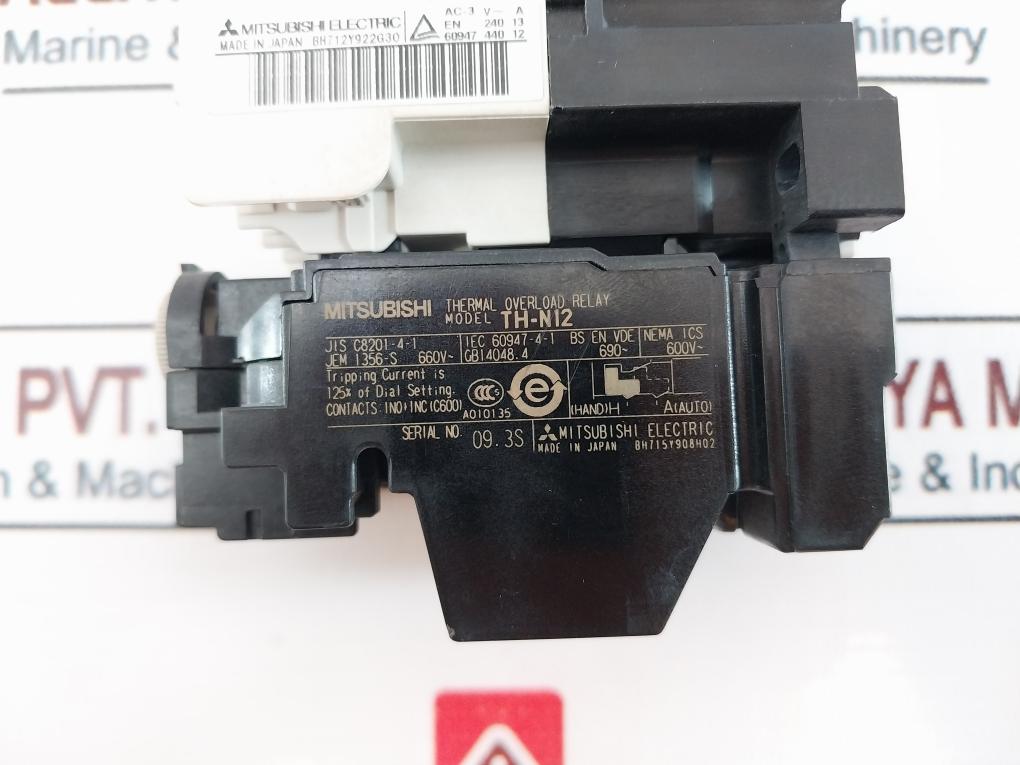 Mitsubishi S-n11 Magnetic Contactor 20A 100-110V 60Hz