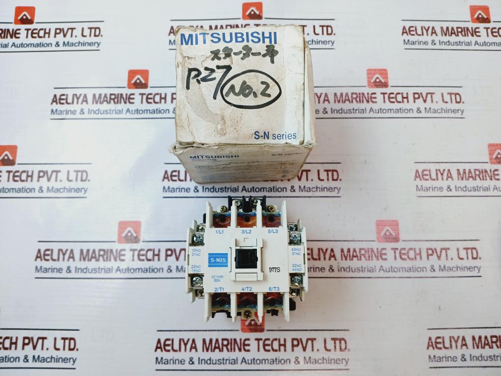 Mitsubishi S-n25 Magnetic Contactor 50A 100-110V 60Hz