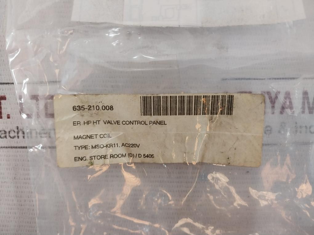 Mitsubishi Sr-k6/K63 Contactor Coil 200-220V 50Hz 60Hz Ac220V Mso-kr11