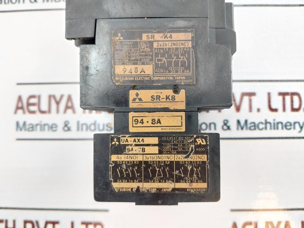 Mitsubishi Sr-k8 Contactor 220V 5A