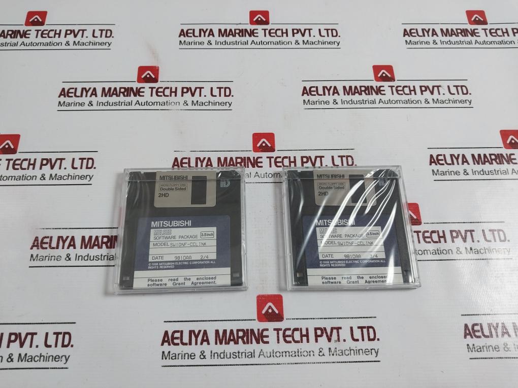 Mitsubishi Sw1Dnf-cclink Software Package 3.5 Inch Disk Bd999C063H08