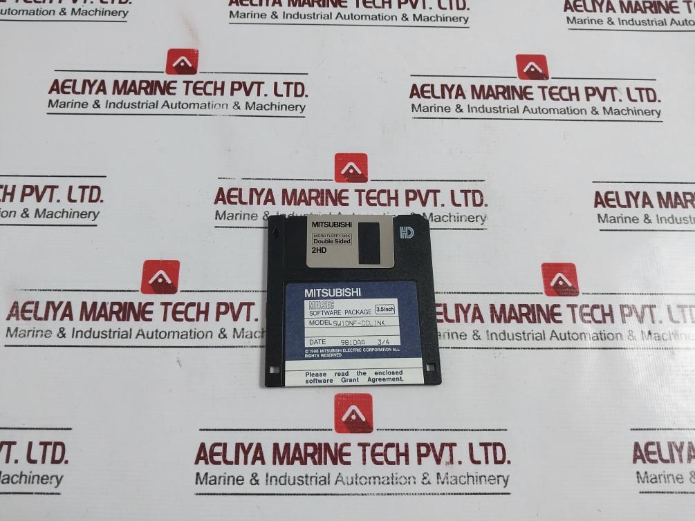 Mitsubishi Sw1Dnf-cclink Software Package 3.5 Inch Disk Bd999C063H08