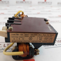Mitsubishi Th-18 Thermal Relay With Coil