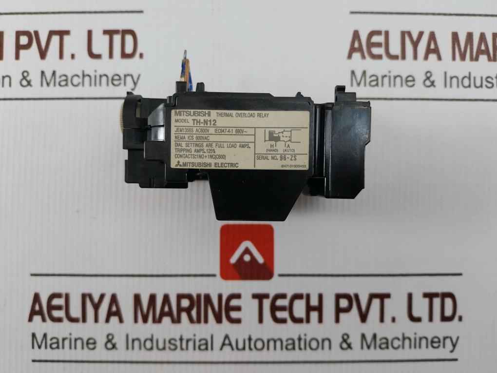 Mitsubishi Th-n12 Thermal Overload Relay 690V