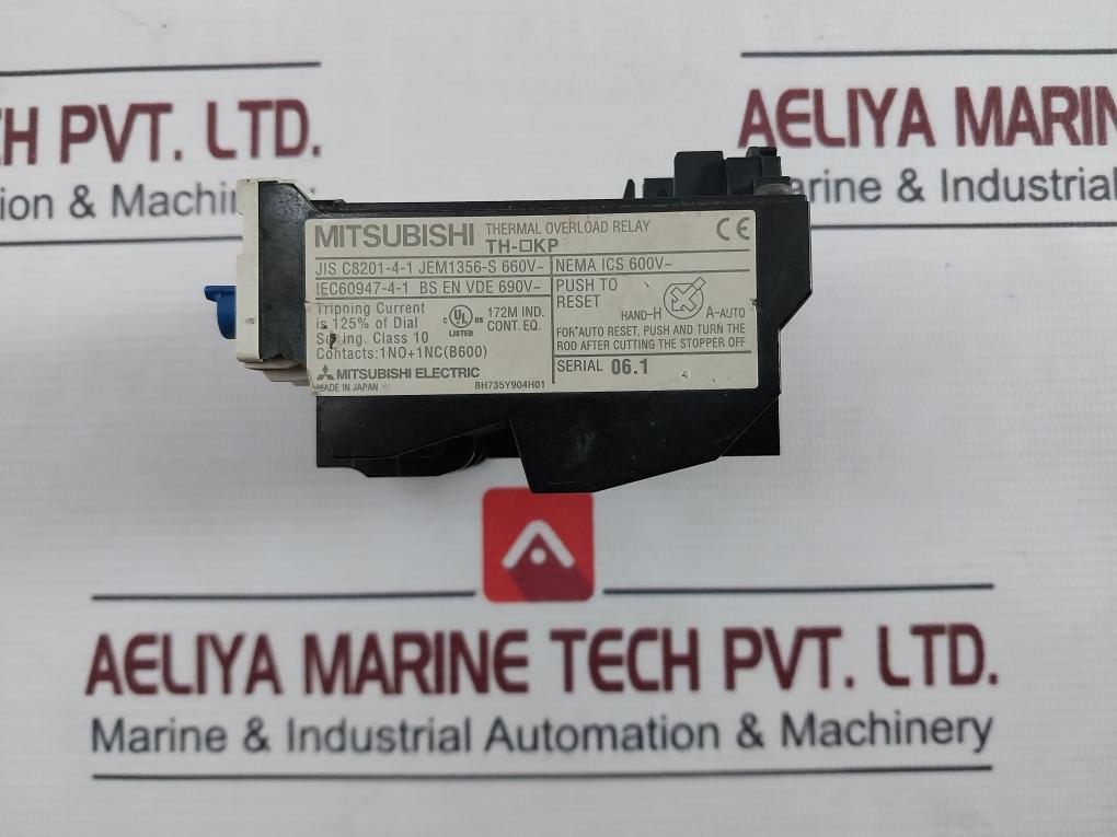 Mitsubishi Th-n20Kp Thermal Overload Relay 690V