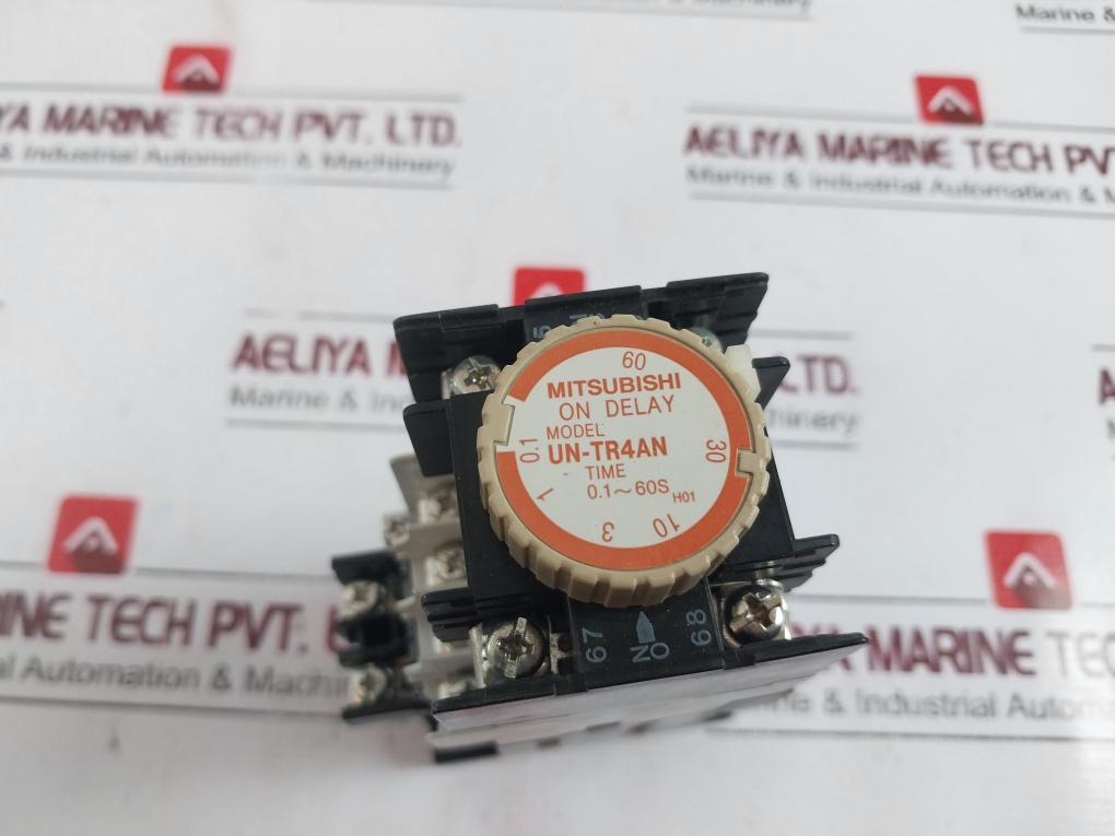 Mitsubishi Un-tr4An Pneumatic Time Delay Relay 0.1~60S 10A 380-415V
