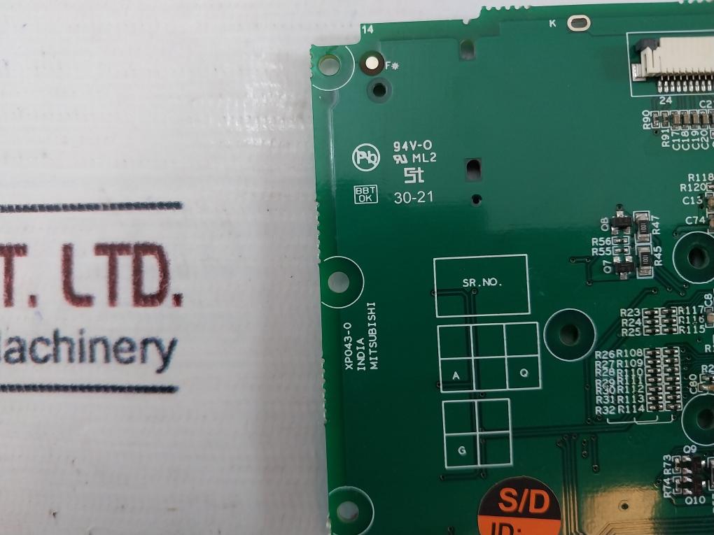 Mitsubishi Xp043-0 Printed Circuit Board