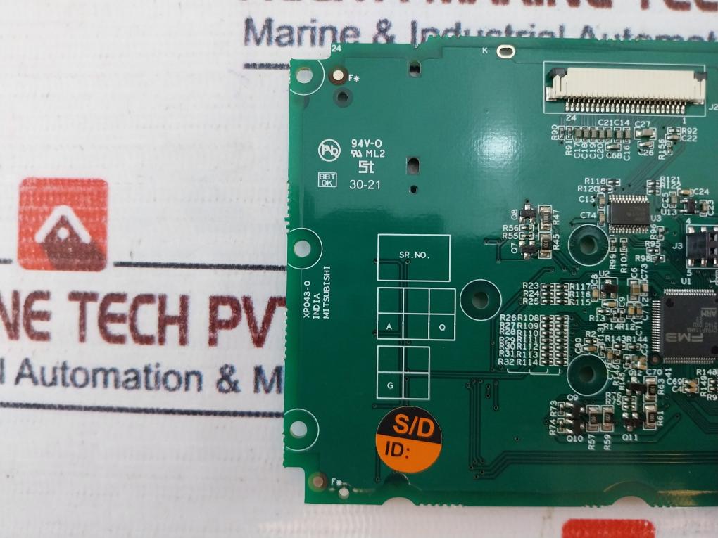 Mitsubishi Xp043-0 Printed Circuit Board