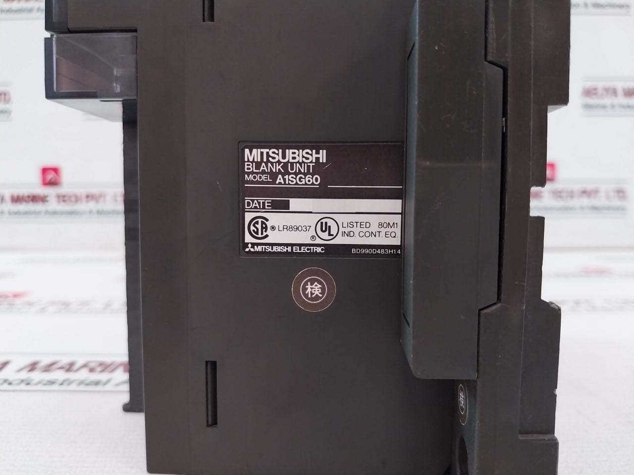 Mitsubishi A1Sy10 Plc Module Blank Unit A1Sg60 2A Ac240V Dc24V