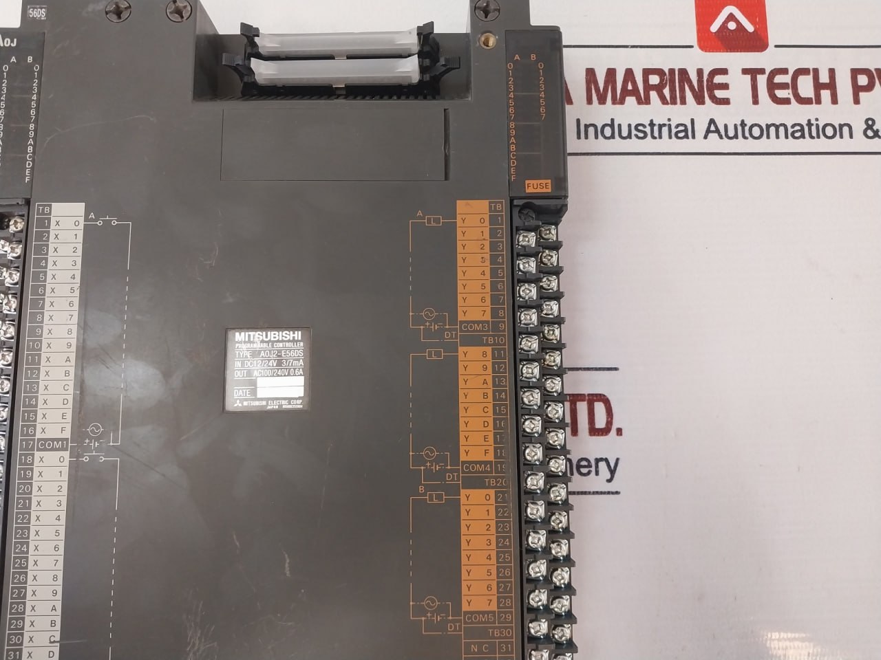 Mitsubishi Electric A0J2-e56Ds Programmable Controller 12/24Vdc