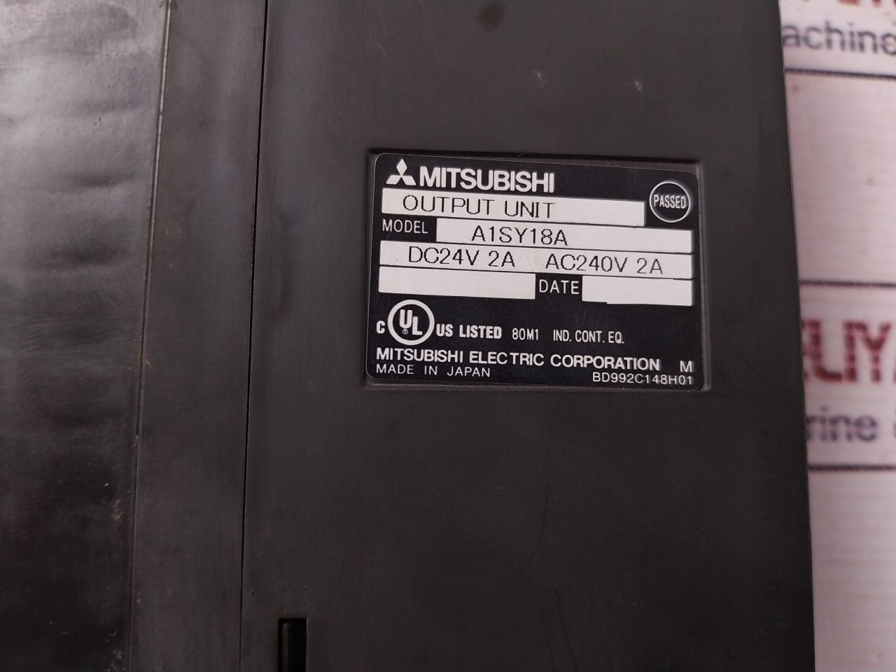 Mitsubishi Electric A1Sy18A Output Unit Dc24V 2A