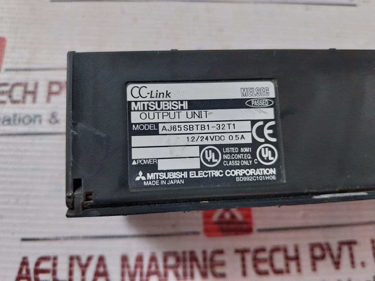 Mitsubishi Electric Aj65Sbtb1-32T1 Plc Cc-link Compact I/O Module 12/24Vdc 0.5A
