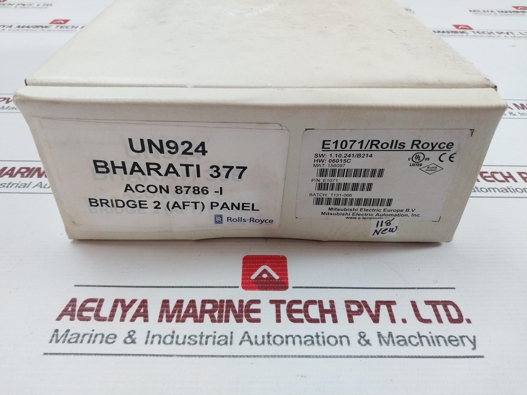 Mitsubishi Electric E1071 Graphic Touch Hmi