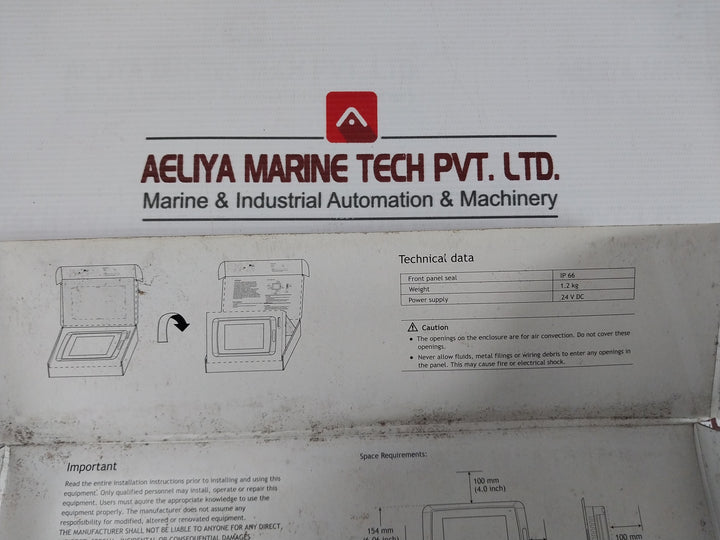 Mitsubishi Electric E1071 Graphic Touch Hmi