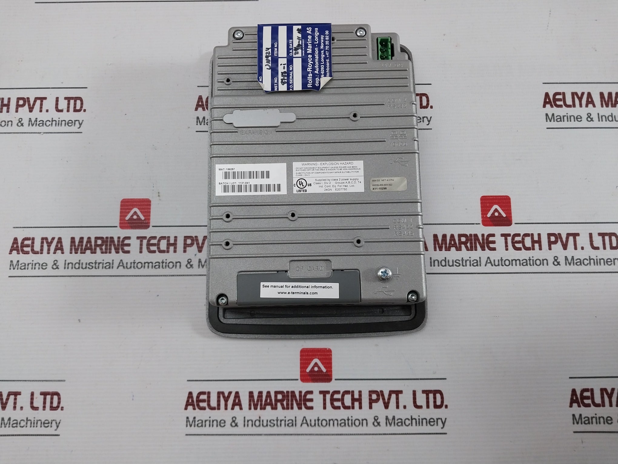 Mitsubishi Electric E1071 Graphic Touch Hmi