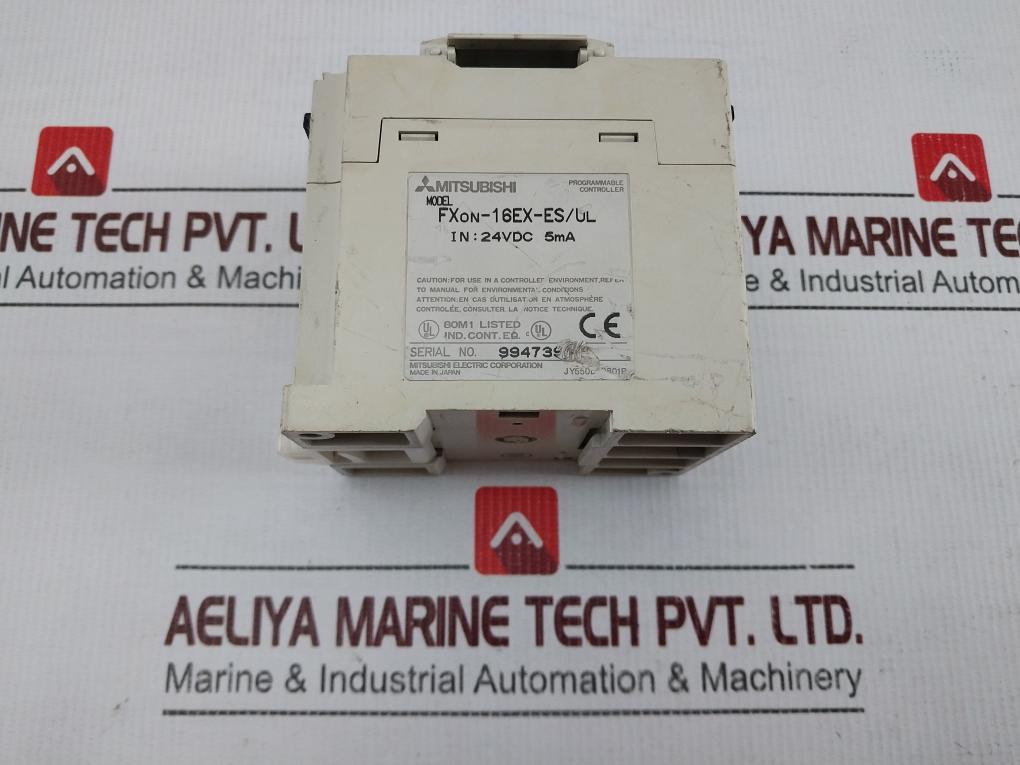 Mitsubishi Electric Fx0N-16Ex-es/Ul Programmable Logic Controller 24Vdc 5Ma