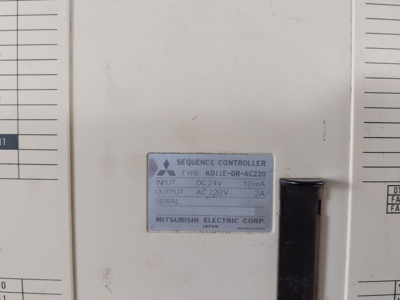 Mitsubishi Electric K0J1E-dr-ac220 Sequence Controller Dc24V